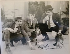 Stan Laurel Signed and
