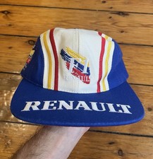 Vintage Blue Thunder Ayrton Senna F1 Racing Cap One Size Adjustable 1990s VGC