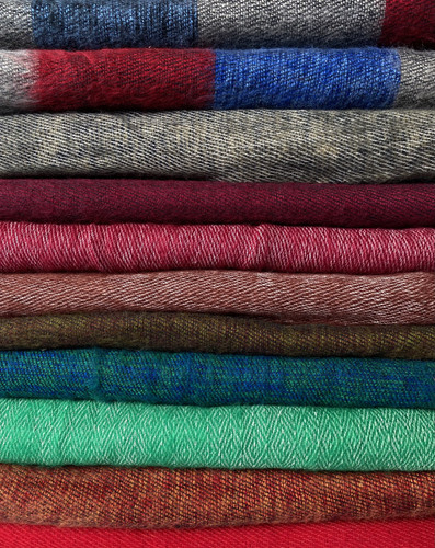 Hand woven soft - warm, blanket