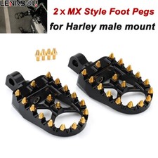 2x Foot Pegs Pedal MX Style