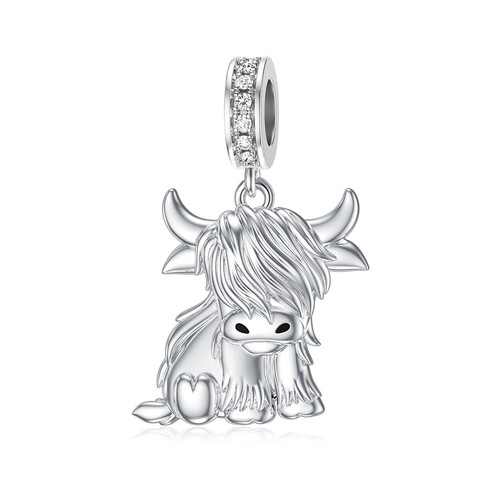 Scotish highland dangle cow - scotish,
