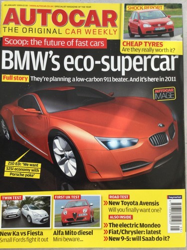 Autocar magazine 28 january - magazine,