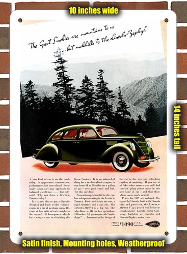 Metal sign 1937 - metal,