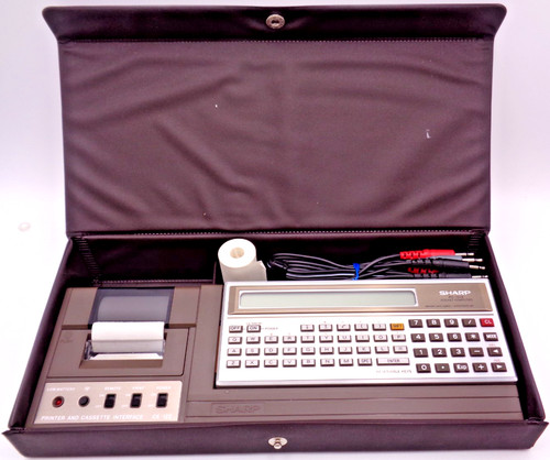 Sharp pocket computer 1212 - sharp,