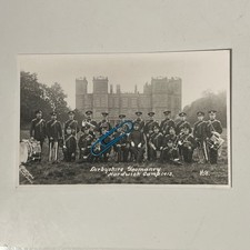 Derbyshire Yeomanry At Camp