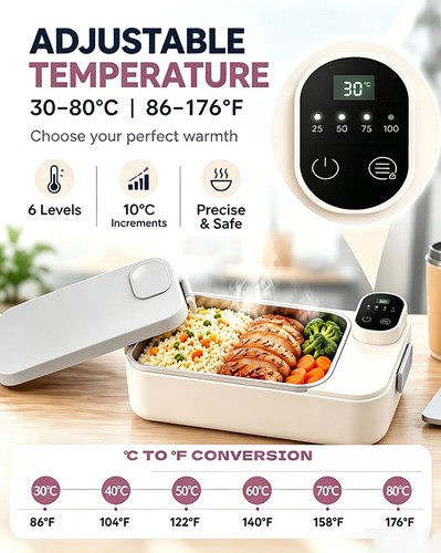 Portable stainless steel lunch - portable,