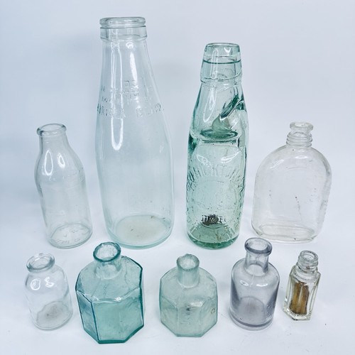 Antique codd bottle - antique, apothecary