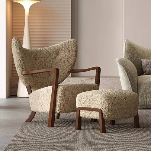 Nordic teddy accent chair with - teddy,