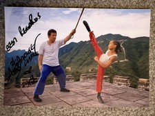 Signed Photo Jackie Chan