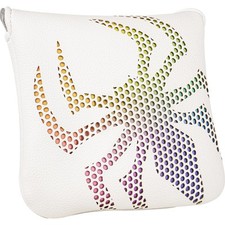 TaylorMade Spider GTX/X/EX/GT Large Mallet Putter Headcover - Magnetic, White