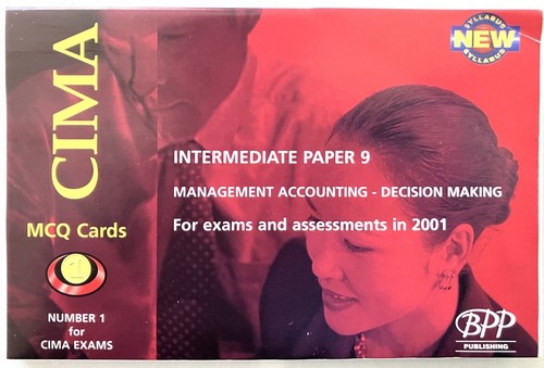 Cima management accounting - cima,