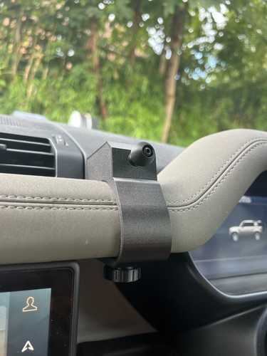 Dash mount 17mm and ball - dash, 1"