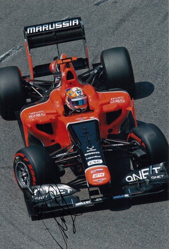 Timo glock hand - hand, signed