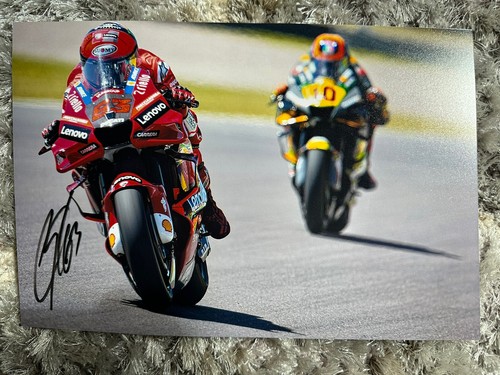 Francesco bagnaia hand signed - francesco,