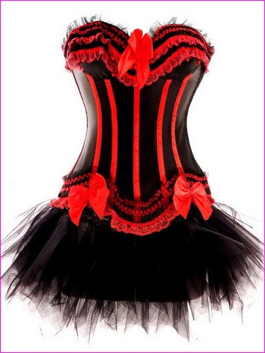 Burlesque moulin rouge corset - burlesque,