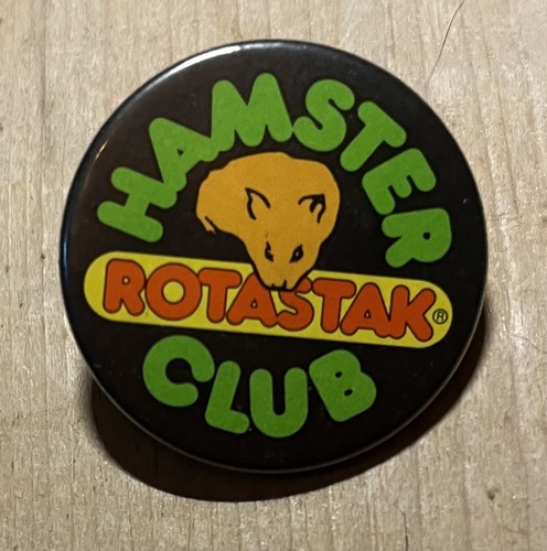 Hamster club rotastak pin - hamster,
