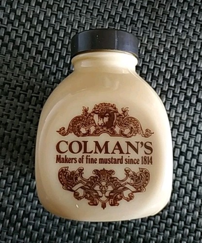 Ceramic colman mustard jar - ceramic, colman’s