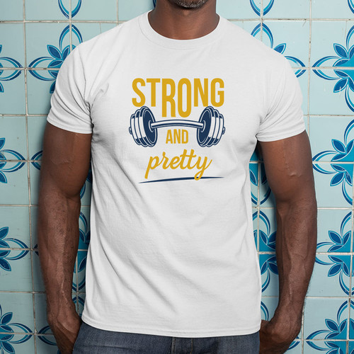 Strong and pretty - pretty, t-shirt