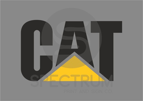 Cat digger stickers decals - cat,