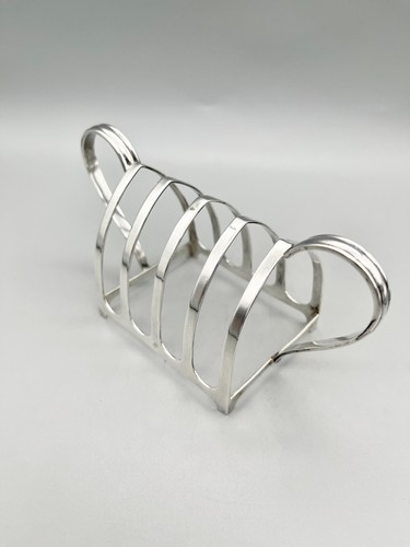 Art deco sterling silver toast - art,