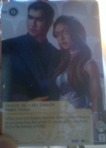 Netrunner lcg sensei actors - lcg,
