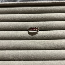 L To M Cruzeiro Rubellite Sterling Silver Ring 