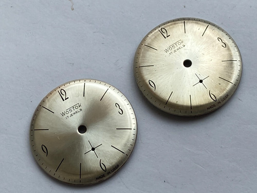 Nos lot watch dials silver - lot,