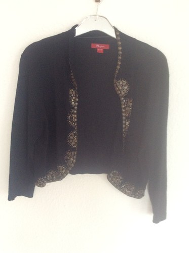 Monsoon black bolero jacket - black,