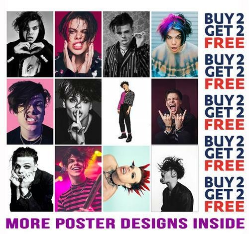 Yungblud poster art - poster, a4