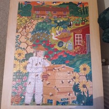 1000 PIECE JIGSAW PUZZLE (COMPLETE) – BEE PUZZLE – TABLE FUN
