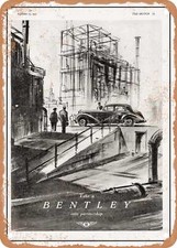 METAL SIGN - 1953 Bentley R