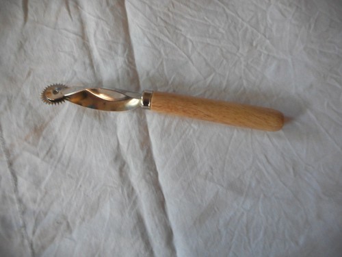 Old steel pastry crimper
