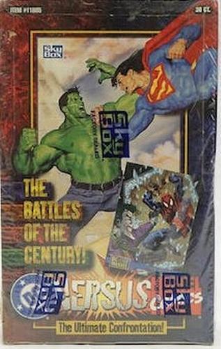 1995 fleer verus marvel - 1995, dc