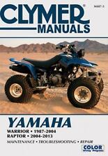 Clymer Manual Yamaha YFM 350  Warrior 1987-2004 Raptor 2004-2013 Repair YFM350