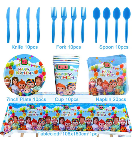 Cocomelon birthday party - cocomelon,