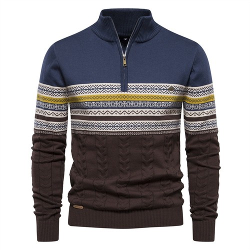 Winter warm men mock - men's, neck