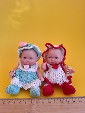 Selection Of Two Baby Miniature Berenguer Vinyl Dolls