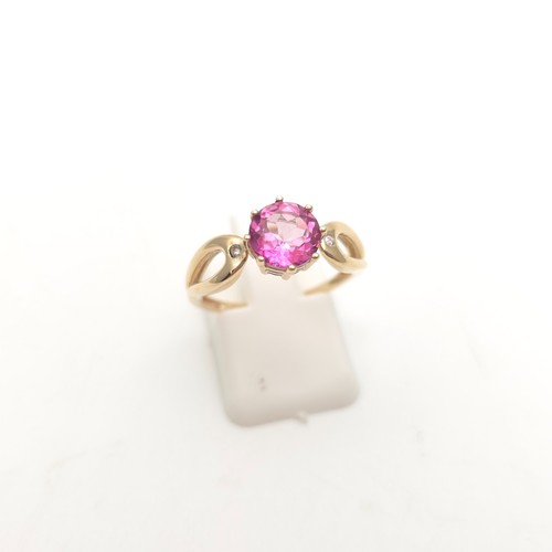 9ct yellow gold round - yellow, cut