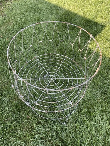 Vintage folding metal laundry - vintage,