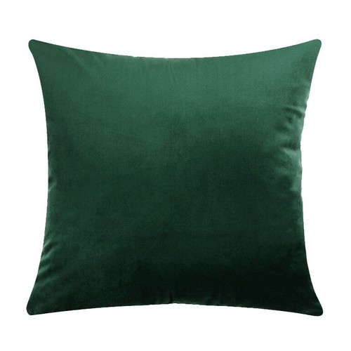 Plush velvet cushion cover - cushion,