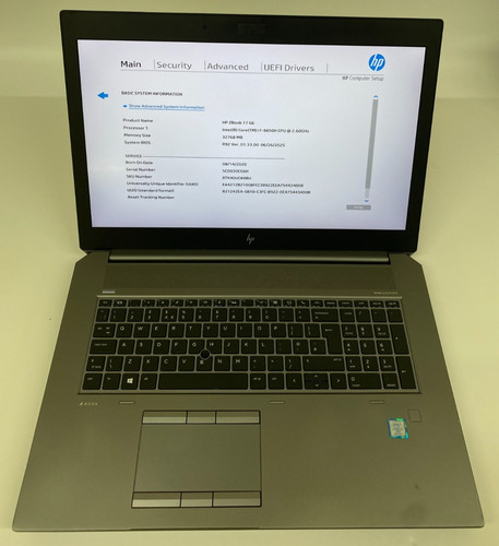 Zbook i7 9850h - zbook, i7-9850h