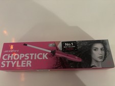 Lee Stafford Arganoil Ultra Long Chopstick Styler Hair Curling Wand BOXED NEW