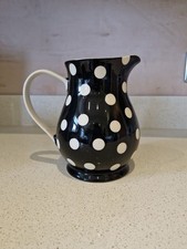 Vintage Black And White Polka