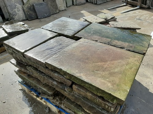 Yorkshire stone flags slabs - stone,