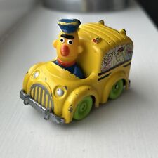 PLAYSKOOL SESAME STREET BERT'S SCHOOL BUS CTW DIECAST TOY CAR VINTAGE 1983