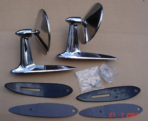 Chrome wingard mirrors ford - chrome,
