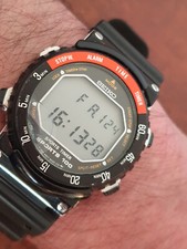 Seiko Sports 100 Timer Watch A827-6020 digital NASA space astronaut