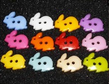 Rabbit Buttons Bag of 120