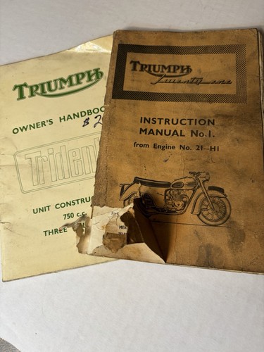 Original 1957 triumph - original,