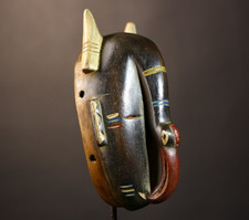 African Tribal Mask Carved